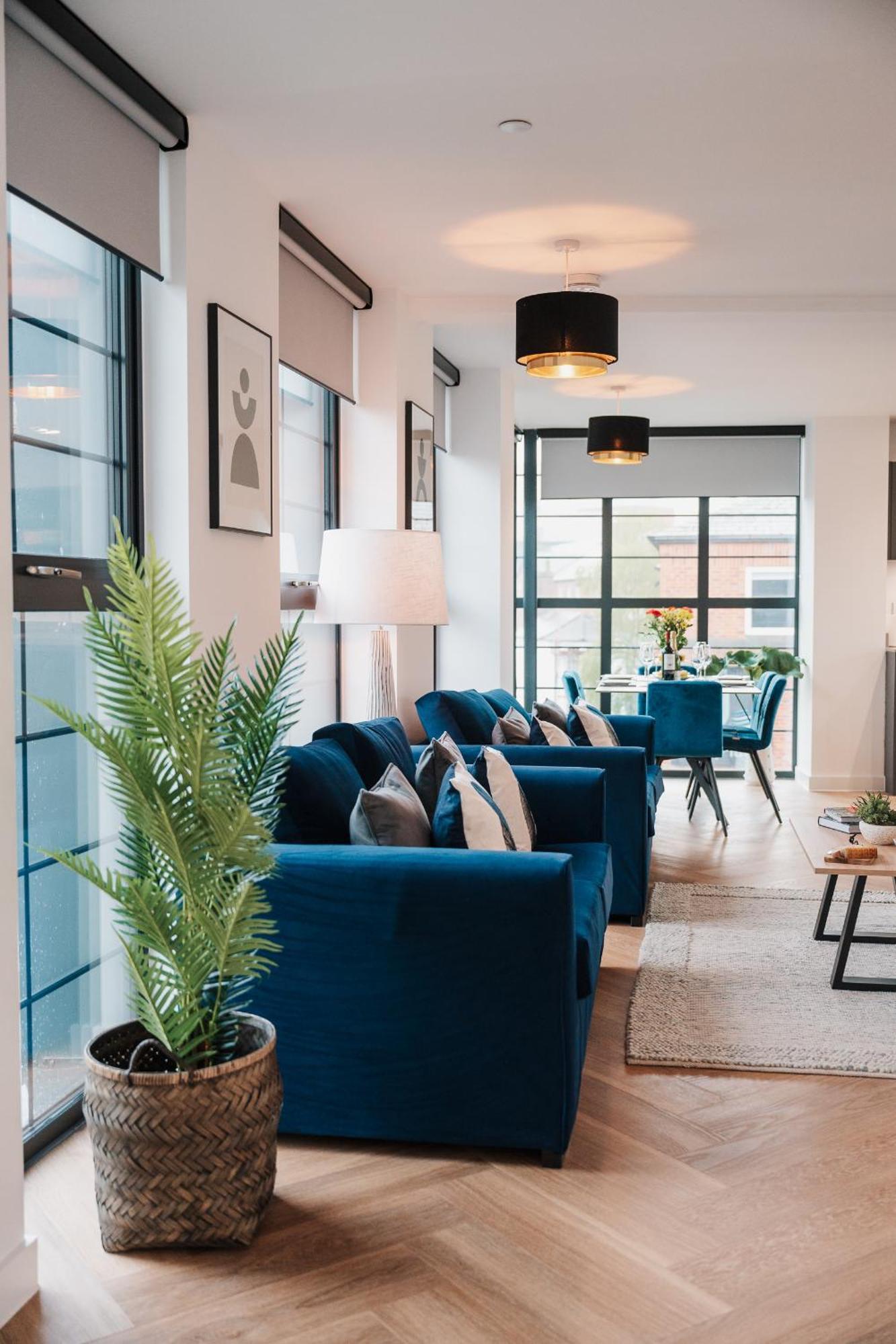 Luxury City & Canal View Stylish Pad, Family, Contractors, Fast Wifi Birmingham Dış mekan fotoğraf