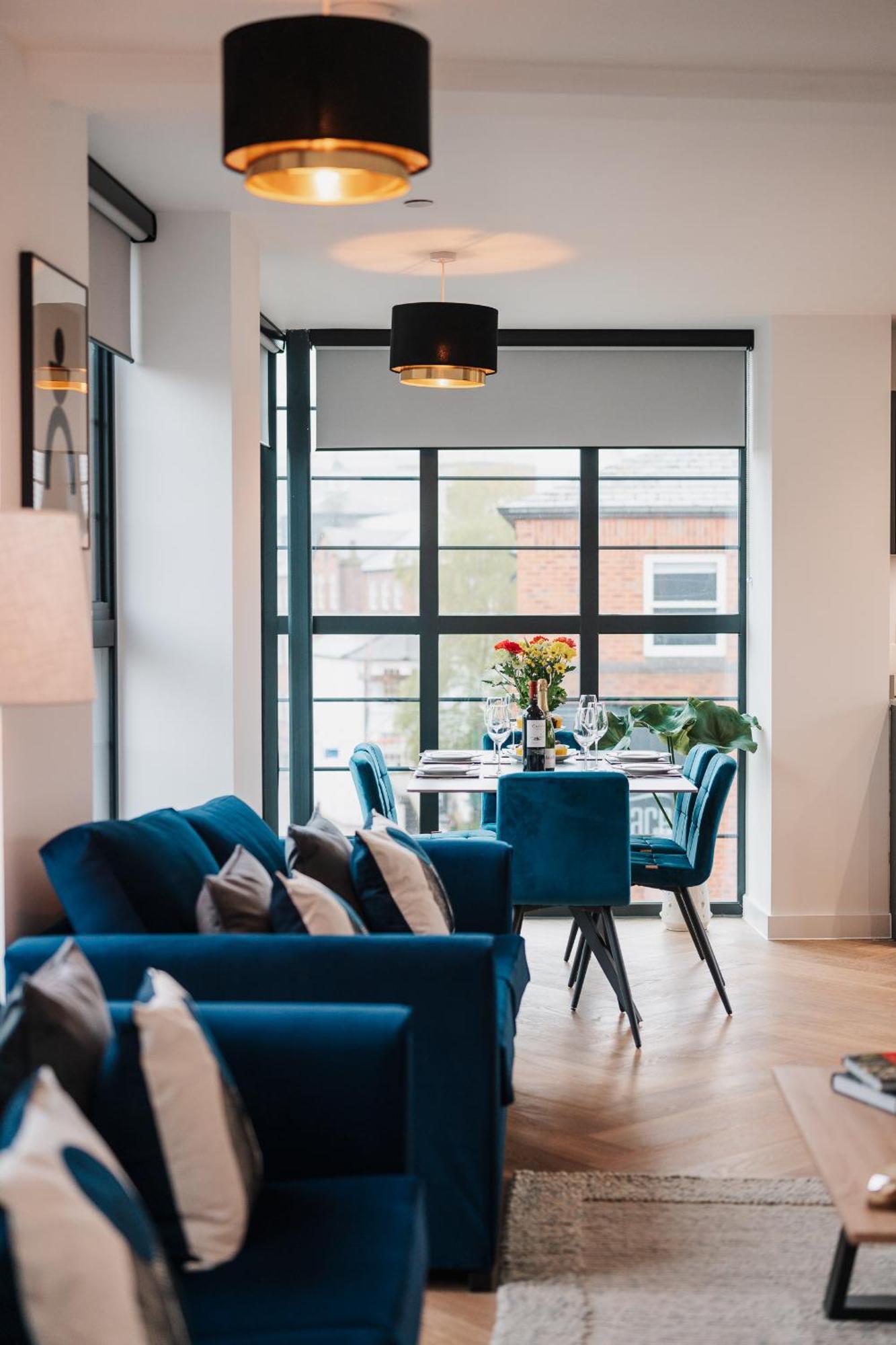 Luxury City & Canal View Stylish Pad, Family, Contractors, Fast Wifi Birmingham Dış mekan fotoğraf
